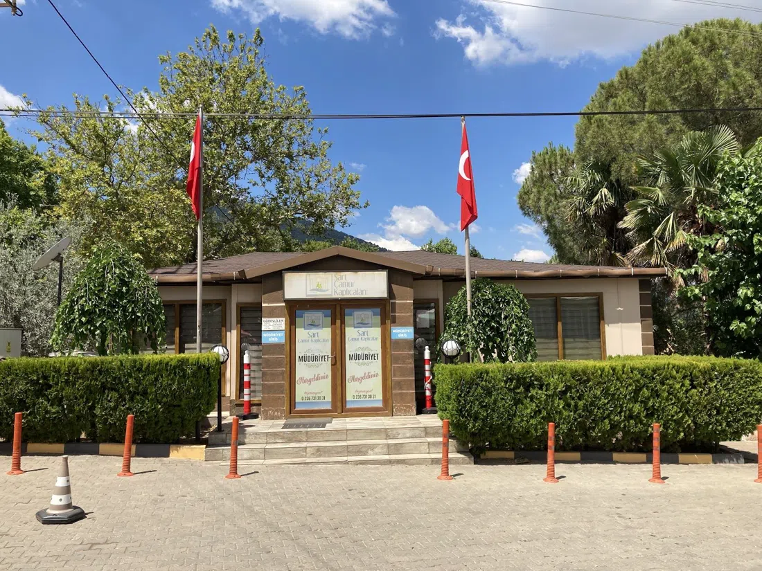 Sart Çamur Hamamı (Sart Kaplıcası mud baths), Çamurhamamı, Salihli, Izmir