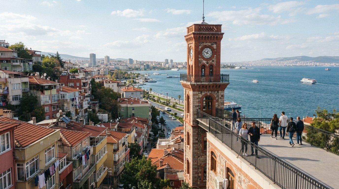 Karataş, İzmir: the cliffside quarter where the elevator still earns the view
